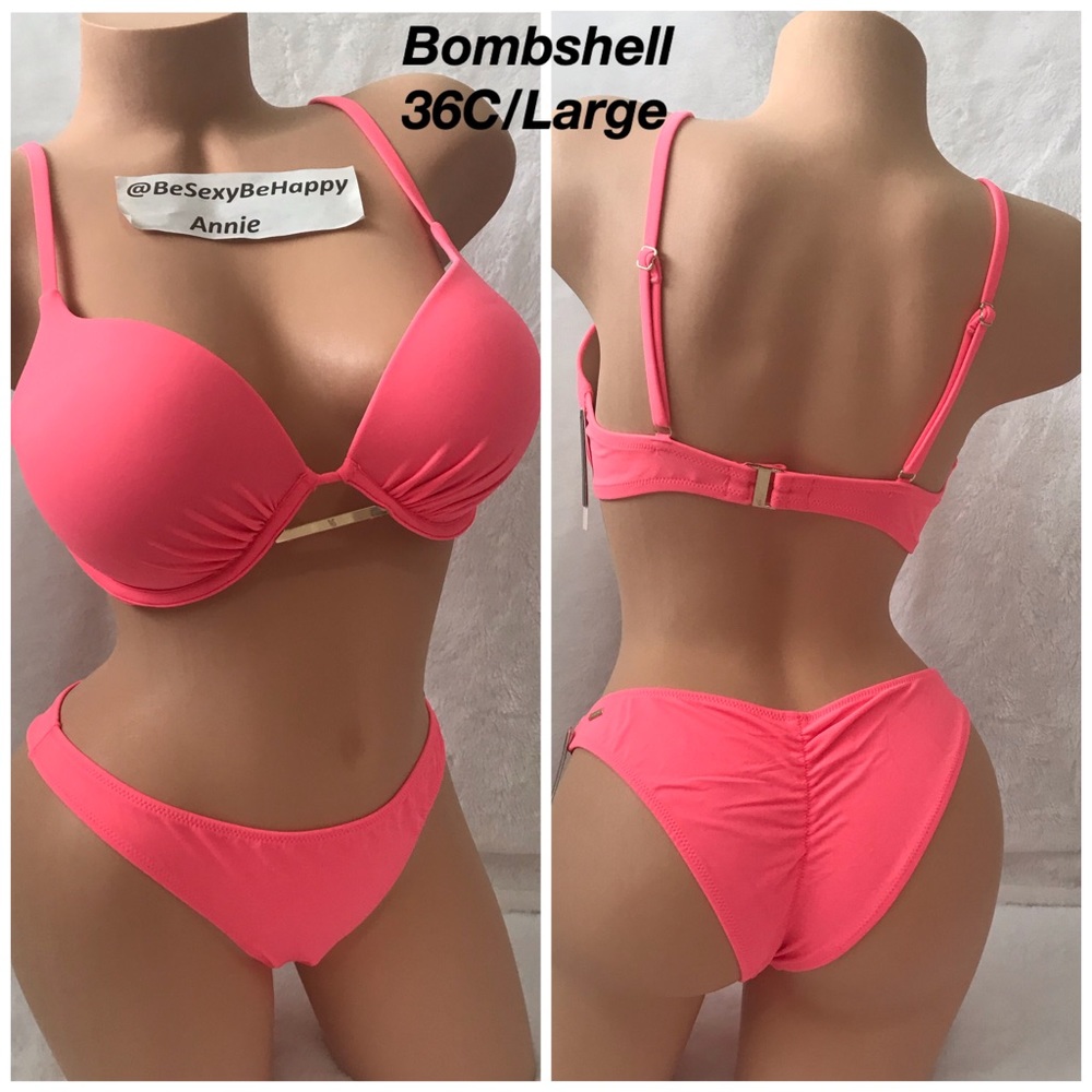 36C,Large Bombshell Victoria’s Secret Bikini Swim Set